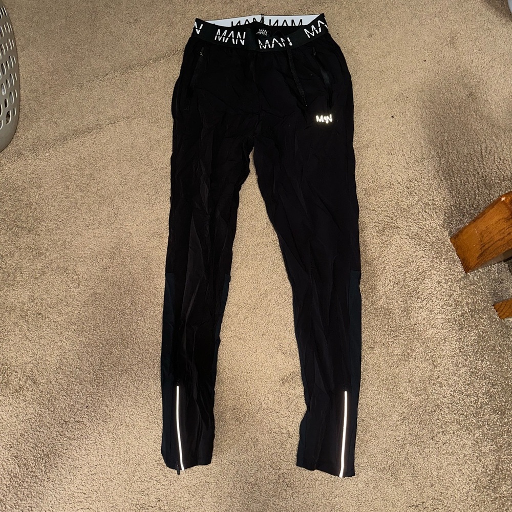 Boohoo man active lightweight track pant size small men’s